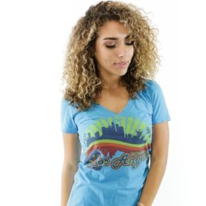 FEELGOOD THREADS – WOMENS – STAY CLASSY LA IN TURQUOISE