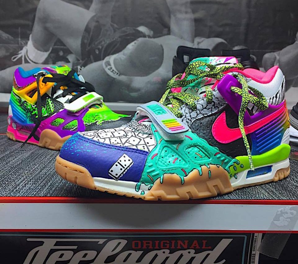Nike Air Trainers - "What the 90s!?" Custom – FEELGOOD THREADS