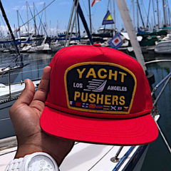 The “Yacht Pushers” Nautical Snapback Hat w/ Rope