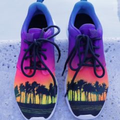 Palm Trees in Paradise Stencil Set for Shoes & Other Surfaces