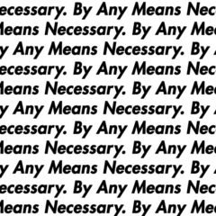 “By Any Means Necessary” Stencil Set