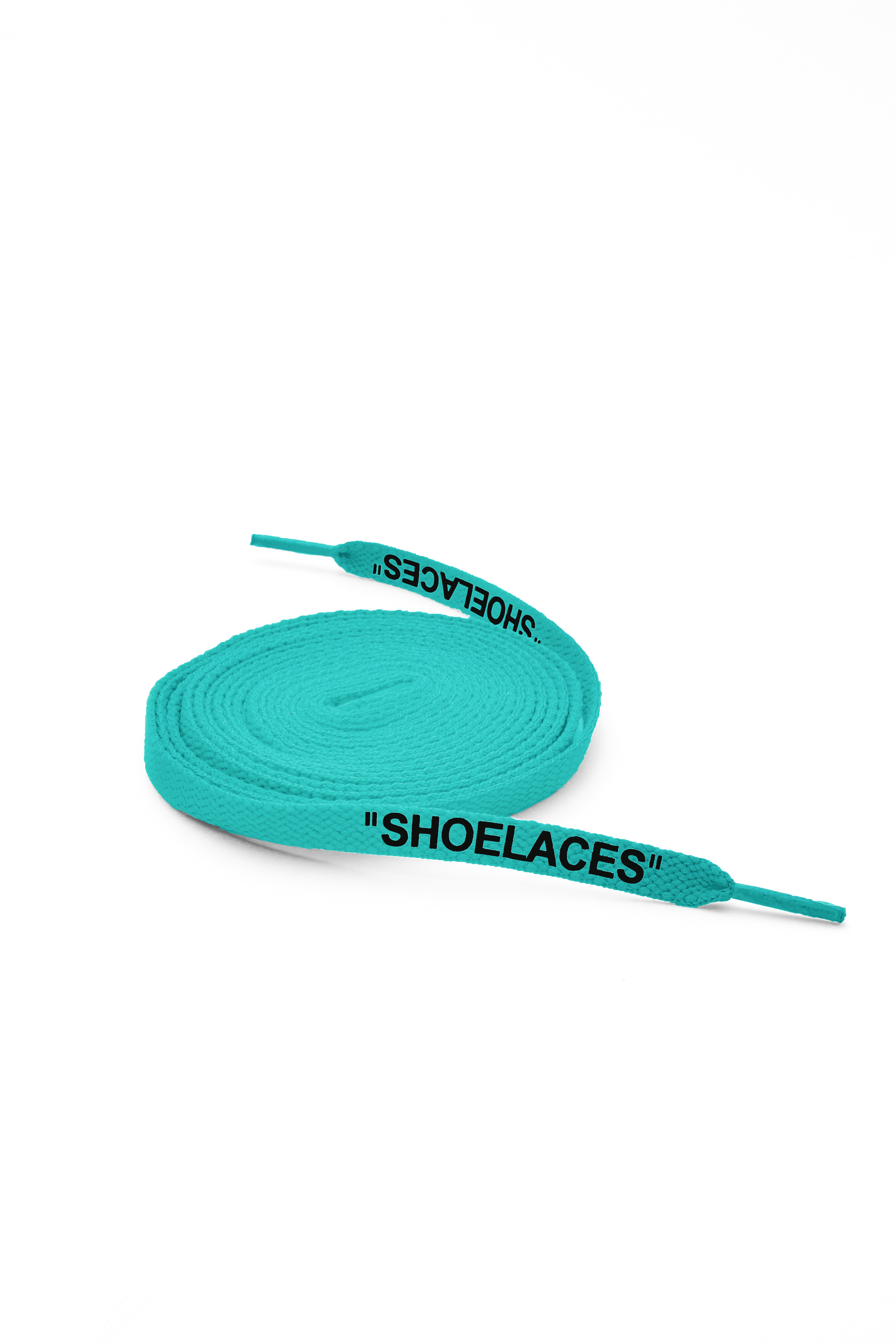 teal off white laces