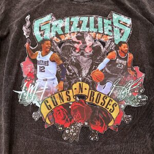Guns & Roses T-Shirt – Ja Morant x Derrick Rose